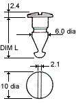 Slotted Dome Head