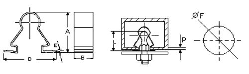 Clip In Clips Drawing