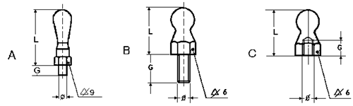 Push Pull Stud Drawing